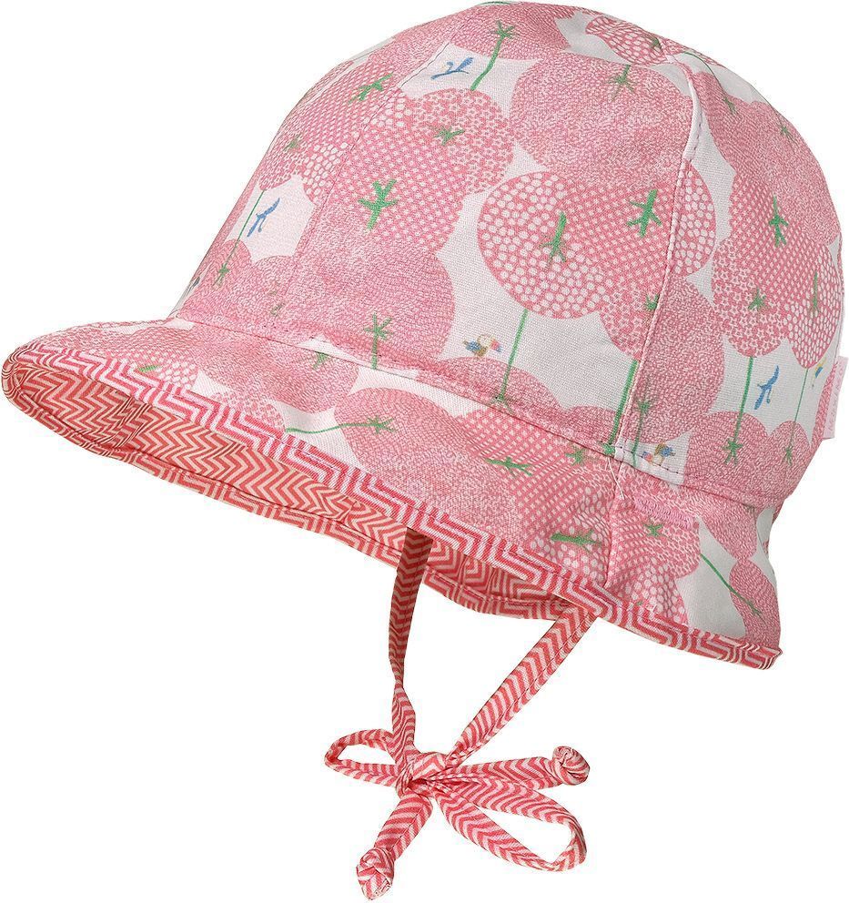 Maximo Mini Girl Hat Reversible - roas-bäume/camelia-zick zack 49 - obrázek 1