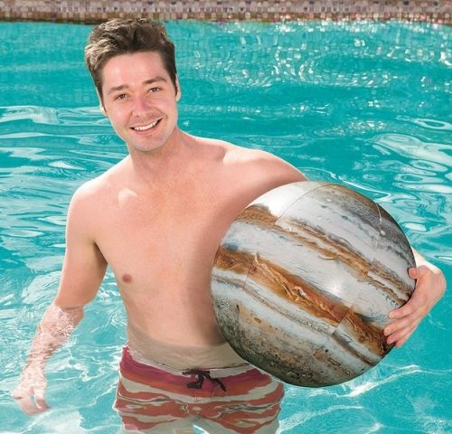Nafukovací zářící míč, 61cm - obrázek 10