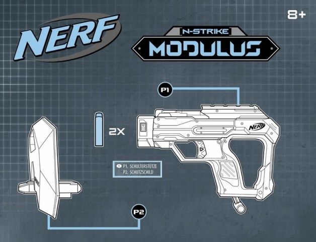 NERF MODULUS OBRANNÁ EXTRA VÝBAVA - obrázek 4