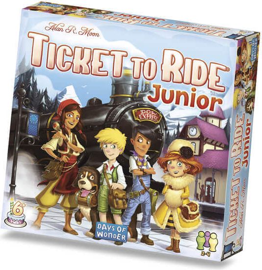 Blackfire Desková hra Ticket to Ride Junior v češtině - obrázek 1