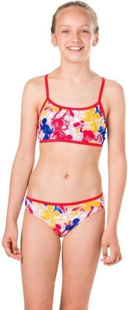 Speedo Disney Mickey Mouse Allover 2 Piece - blue/red 128 - obrázek 2