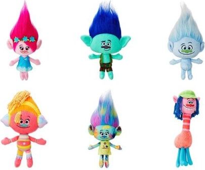 TROLLS PLYŠOVÁ POSTAVIČKA - různé druhy - obrázek 2