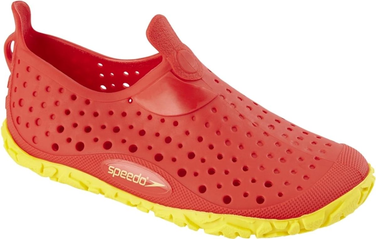 Speedo Jelly Junior - lava red/empire yellow 32 - obrázek 1