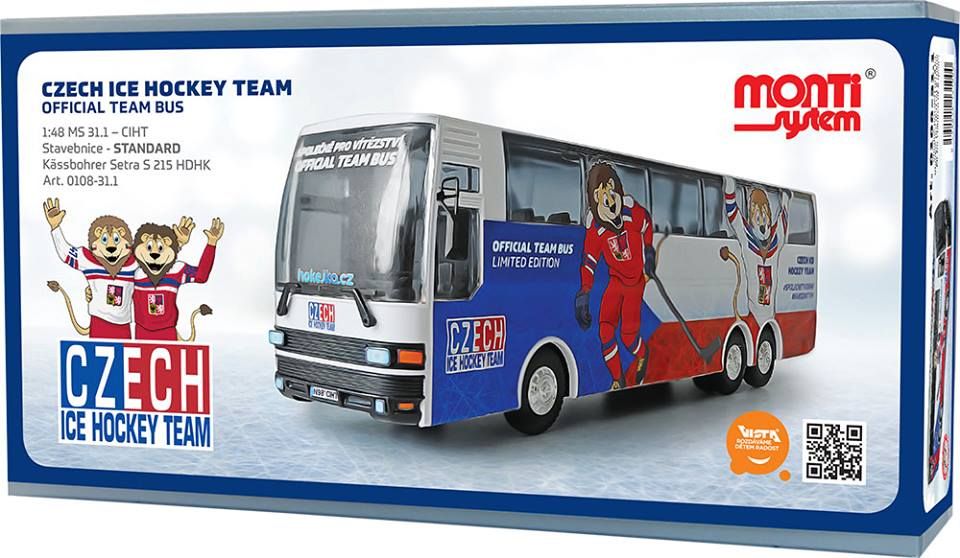 Stavebnice Monti System 31.1 CZECH ICE HOCKEY TEAM - obrázek 1