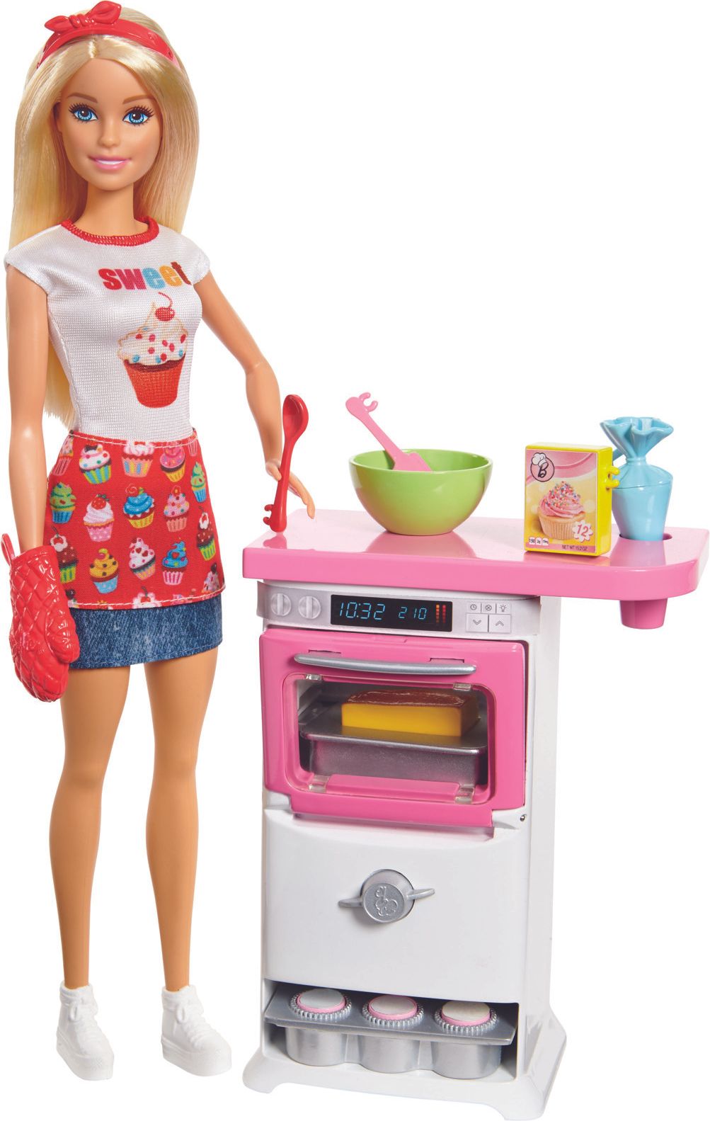 Barbie vaření a pečení herní set s panenkou - obrázek 1