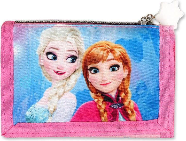 Setino · Dětská textilní peněženka Ledové království - Frozen - Anna a Elsa - obrázek 1