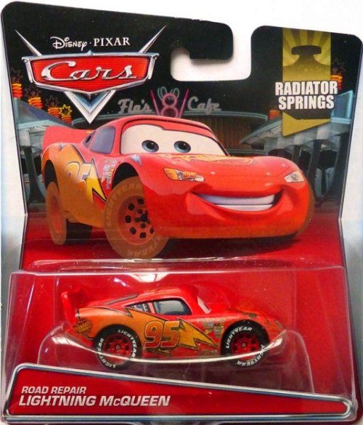CARS 2 (Auta 2) - Road Repair Lightning McQueen (Blesk) - obrázek 1