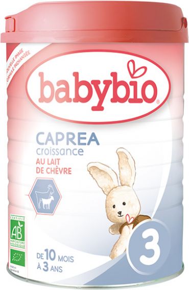 BabyBio kozí kojenecké mléko CAPREA 3 Croissance 900g - obrázek 1