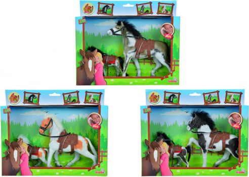 Simba Kůň Beauty Pferde set 11 a 19 cm - obrázek 1