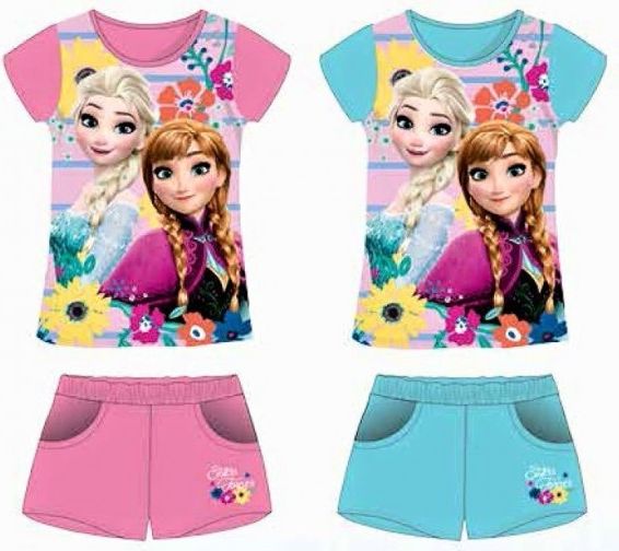 Setino - Dívčí letní souprava Ledové království (Frozen) - vel. 110 - obrázek 3