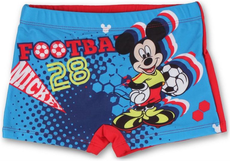 Setino · Chlapecké plavky boxerky Mickey Mouse - Disney - červené EU 98 - obrázek 1