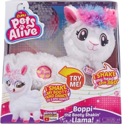 Zuru Pets Alive: Tančící Lama - bílá - obrázek 2