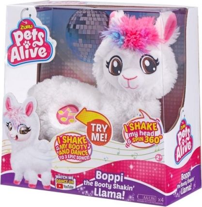 Zuru Pets Alive: Tančící Lama - bílá - obrázek 4