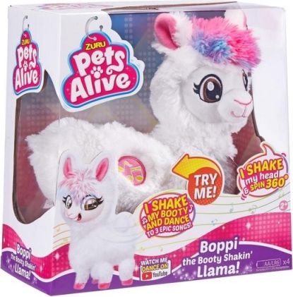 Zuru Pets Alive: Tančící Lama - bílá - obrázek 5