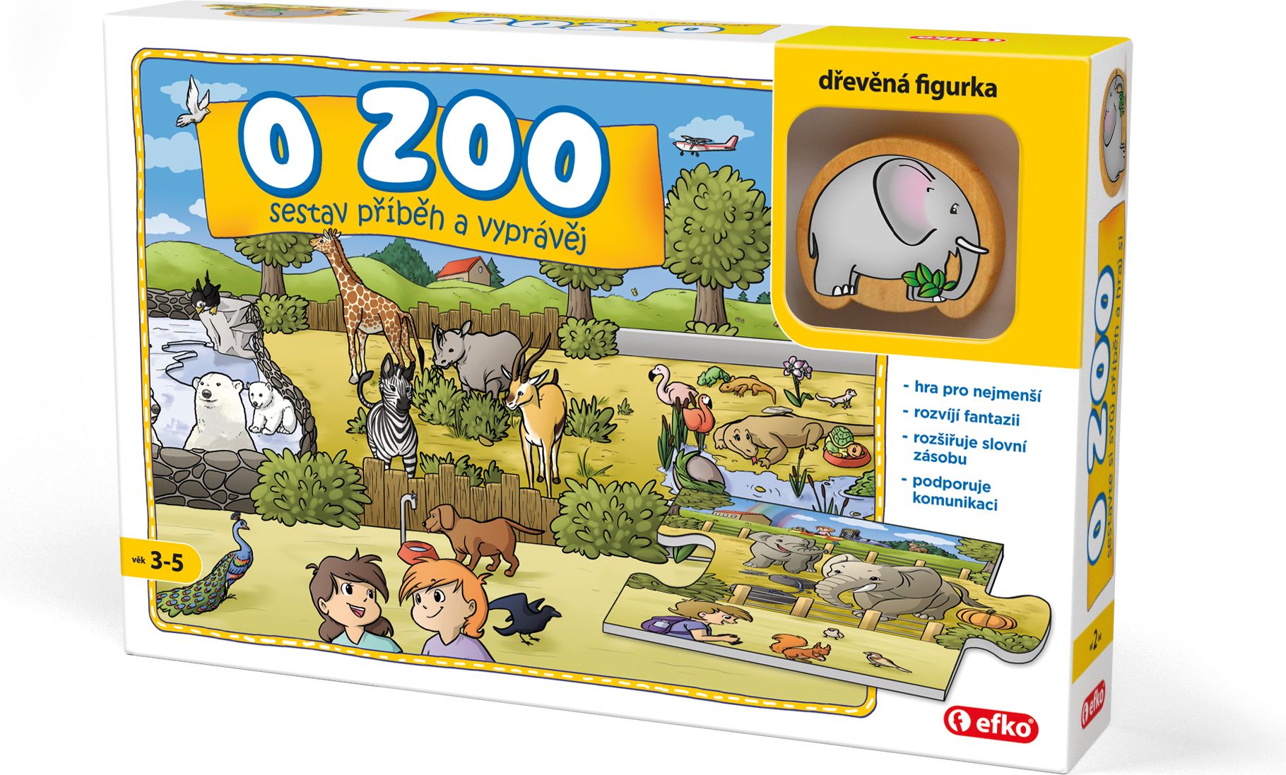 Efko Hra " O ZOO " skládej a vyprávěj příběhy - obrázek 1