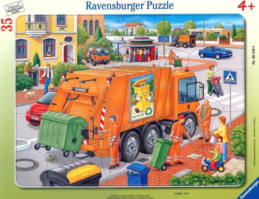 RAVENSBURGER Puzzle Popeláři 35 dílků - obrázek 1