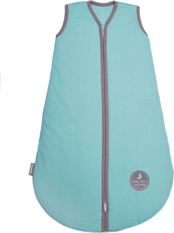Natulino dětský spací pytel pro miminko, NATURAL MINT / WARM GREY,2vrstvý, S (0 - 6 měsíců) - obrázek 1