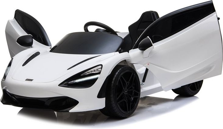Dětské elektrické autíčko McLaren 720S - bílé - obrázek 1