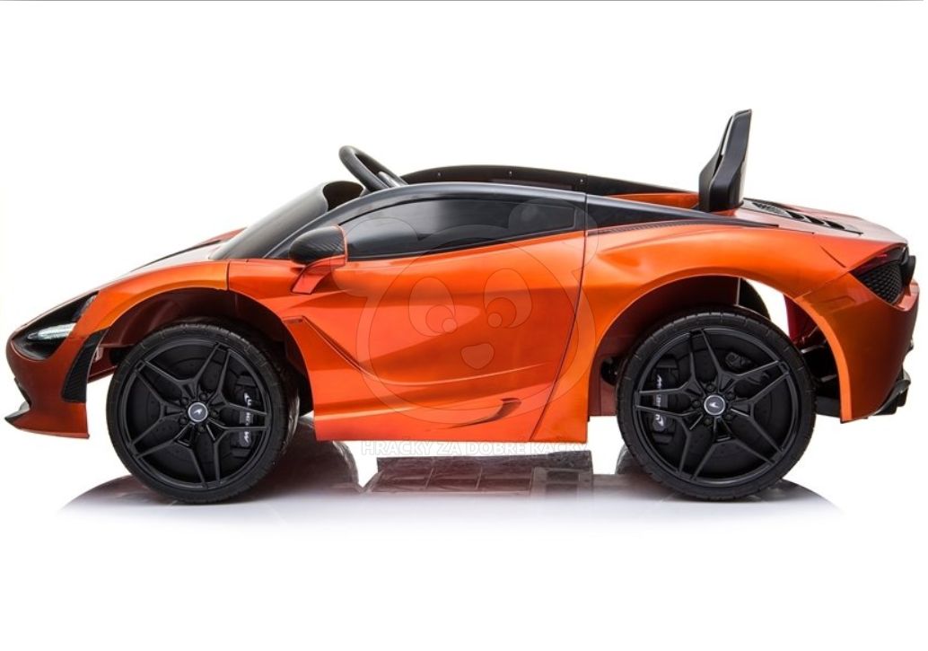 Dětské elektrické autíčko McLaren 720S - lakované oranžové - obrázek 11