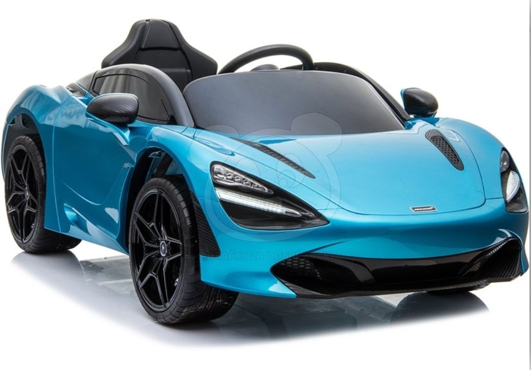 Dětské elektrické autíčko McLaren 720S - lakované oranžové - obrázek 7