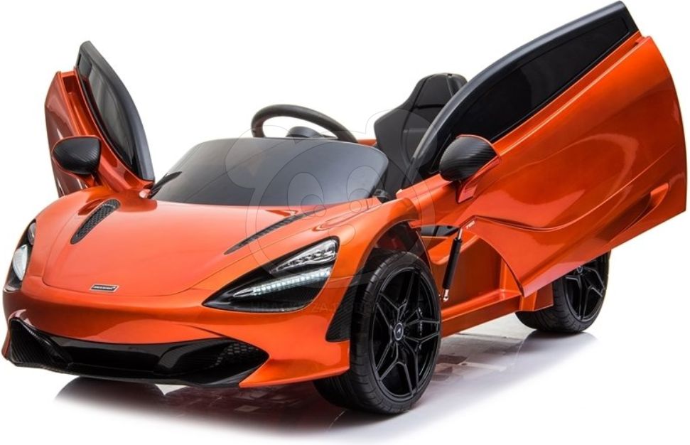 Dětské elektrické autíčko McLaren 720S - lakované oranžové - obrázek 9