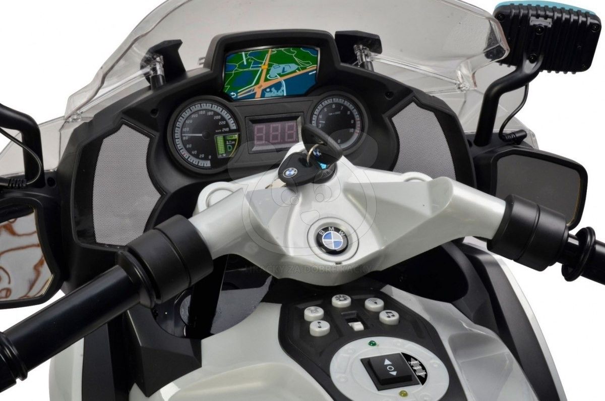 Dětská elektrická motorka BMW Policie - obrázek 12
