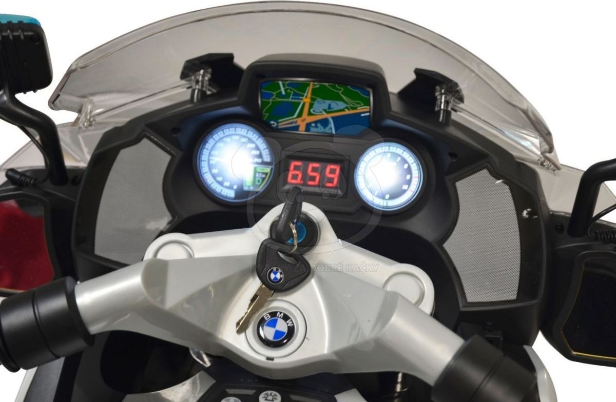 Dětská elektrická motorka BMW Policie - obrázek 6