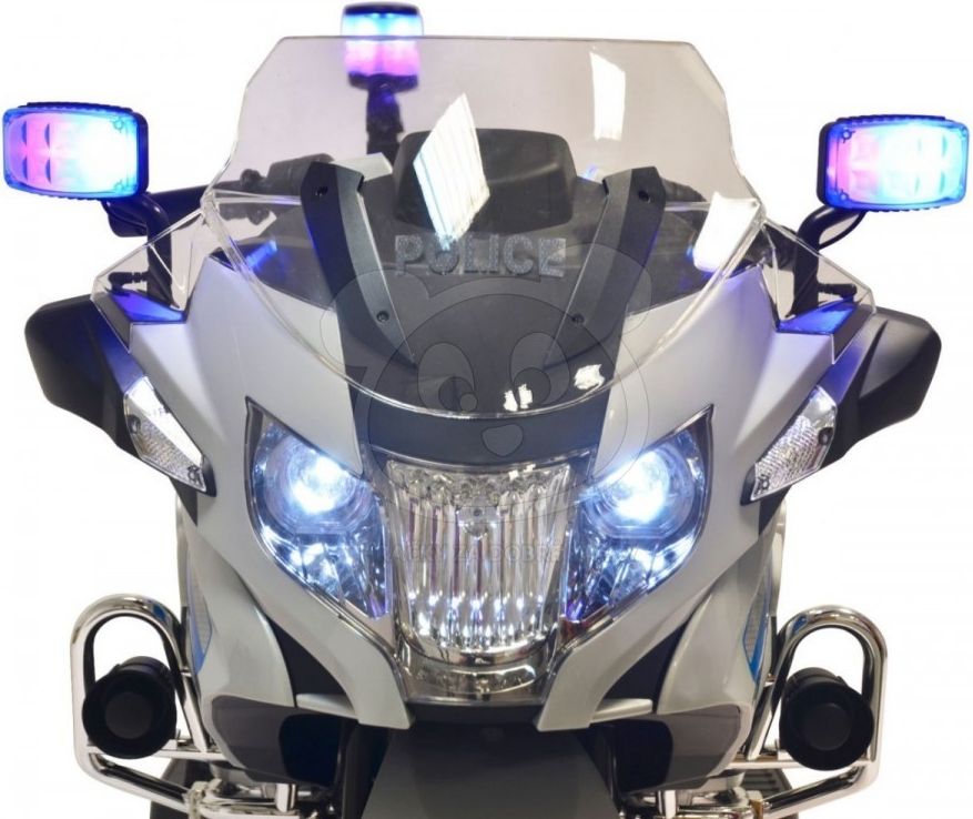 Dětská elektrická motorka BMW Policie - obrázek 7