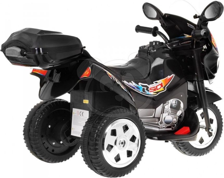 Dětská elektrická motorka BJX-088 - bílá - obrázek 5