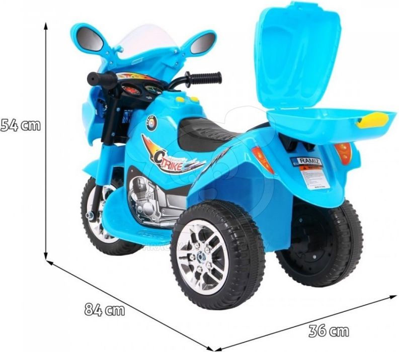 Dětská elektrická motorka BJX-088 - červená - obrázek 13