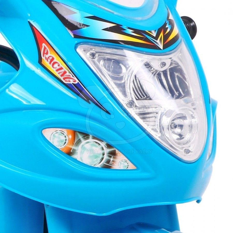 Dětská elektrická motorka BJX-088 - červená - obrázek 19