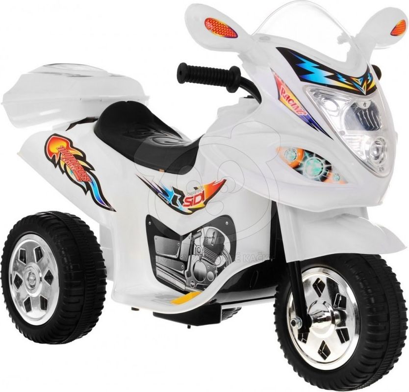 Dětská elektrická motorka BJX-088 - červená - obrázek 4