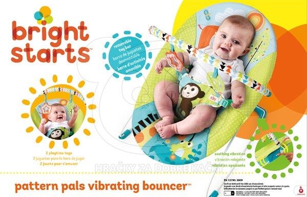 Bright starts vibrační lehátko BS60725 - obrázek 5