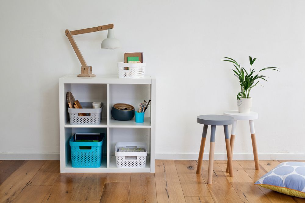 CURVER Úložný box INFINITY DOTS 11L - modrý R41560 - obrázek 4