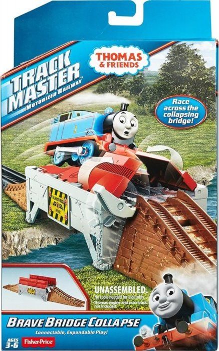 FISHER-PRICE Track Master Mašinka Tomáš: Nebezpečný most - obrázek 2