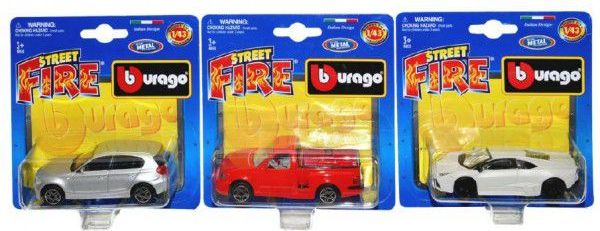 Bburago STREET FIRE COL.blistr 1:43 - obrázek 1