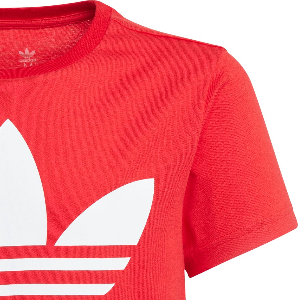 adidas Trefoil Tee červená 140 - obrázek 3