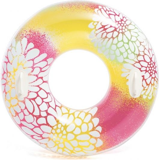 Intex Nafukovací kruh Hawaii s úchyty, 97 cm - obrázek 1