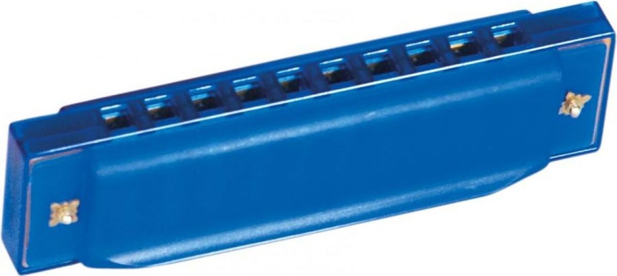 Bino Foukací harmonika modrá - obrázek 1