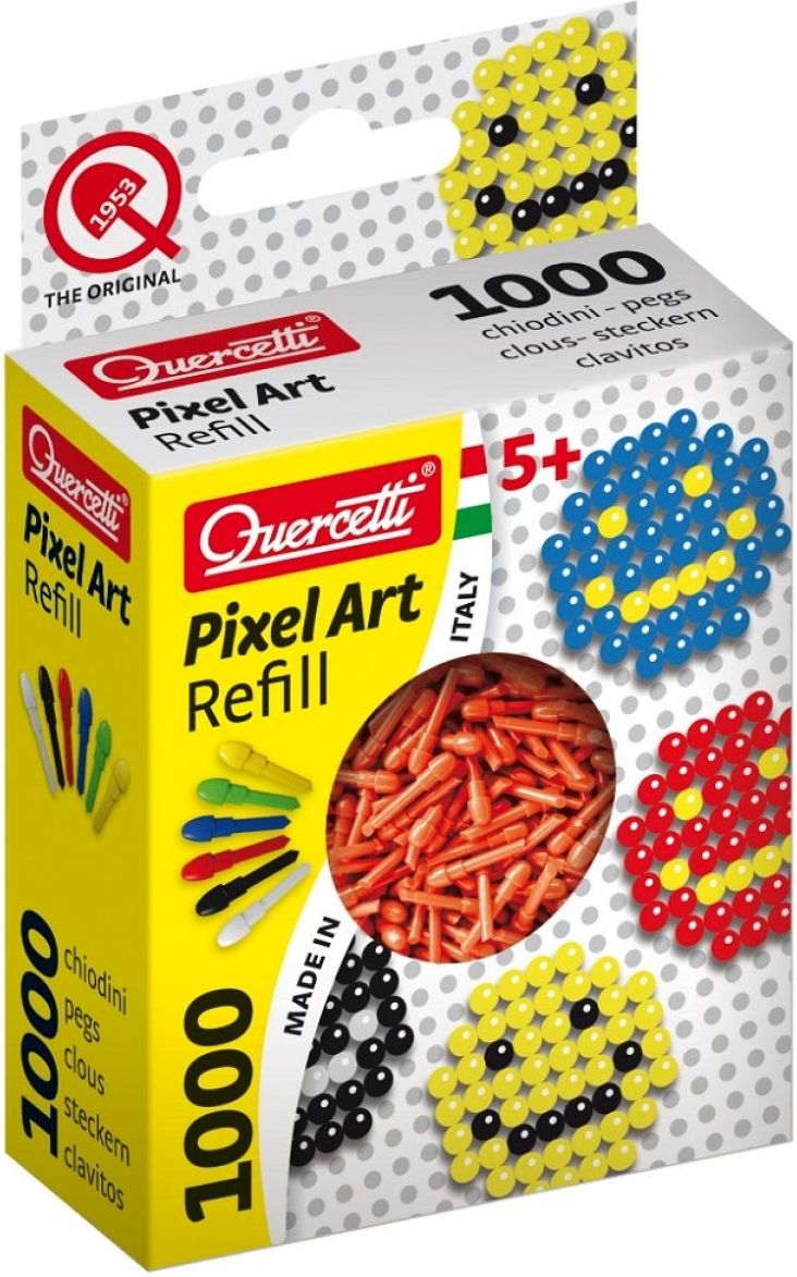 Quercetti Pixel Art 1000ks modrá - obrázek 1