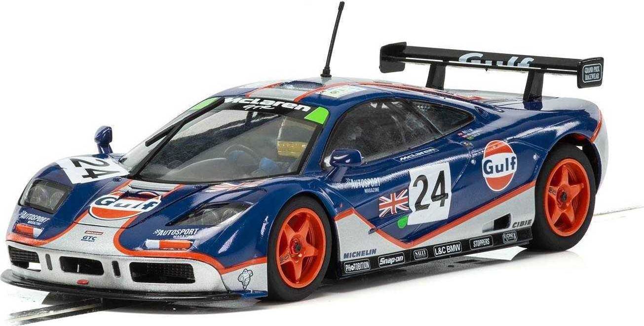 Autíčko Gulf SCALEXTRIC C3969 - McLaren F1 GTR 1995 (1:32) - obrázek 1