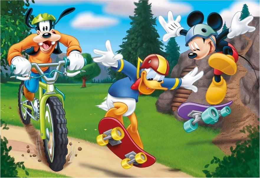 DINO Puzzle Mickey sportuje 2x77 dílků - obrázek 3