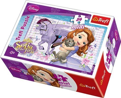 TREFL Puzzle Sofie První: králíček Clover a Minimus 54 dílků - obrázek 2
