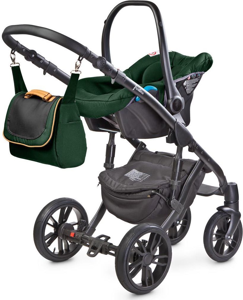 Autosedačka-vajíčko CAMINI Musca dark green - obrázek 2