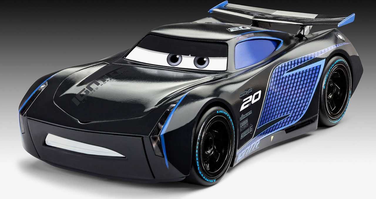 REVELL Junior Kit auto 00861 - Cars 3 - Jackson Hrom (světelné a zvukové efekty) (1:20) - obrázek 5