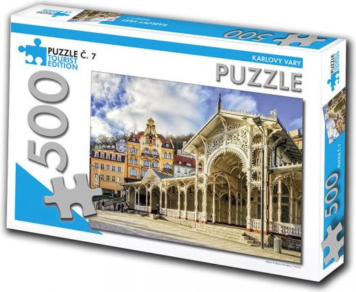 TOURIST EDITION Puzzle Karlovy Vary 500 dílků (č.7) - obrázek 1