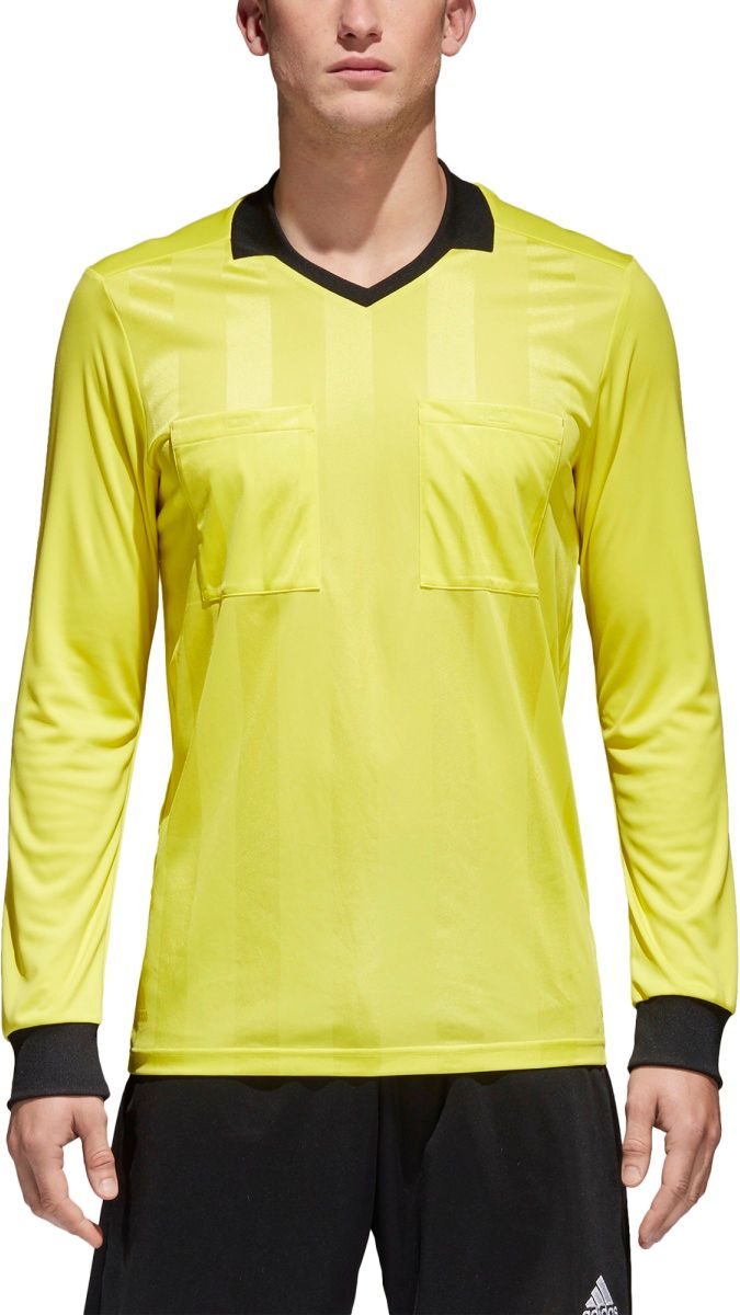 adidas Ref18 Jsy Ls žlutá S - obrázek 2