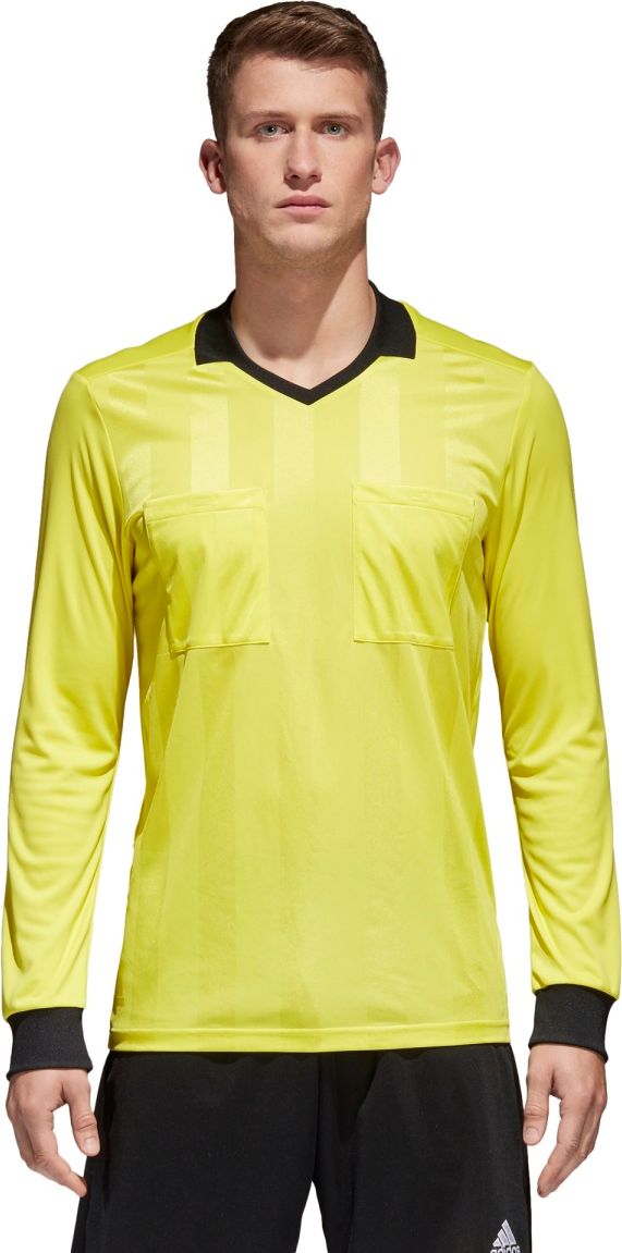 adidas Ref18 Jsy Ls žlutá 2XL - obrázek 3