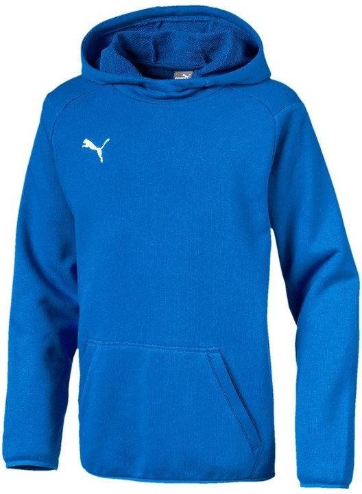 Mikina s kapucí Puma liga casual kids 655636-002 Velikost 128 - obrázek 1