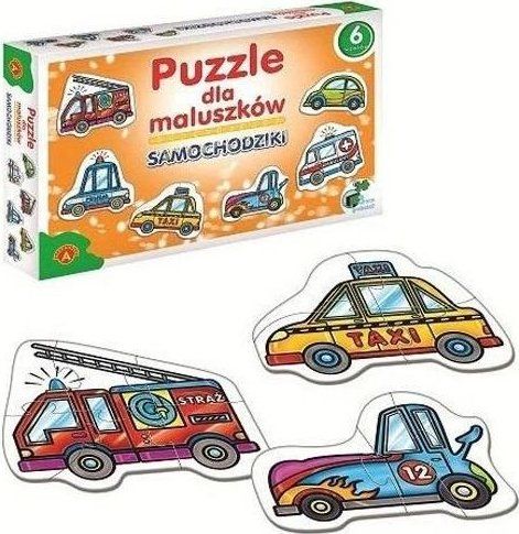 ALEXANDER Baby puzzle Auta 6v1 (2-7 dílků) - obrázek 1